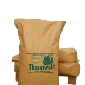 Thannwald Waldboden-Nachstreu im 11kg Papiersack