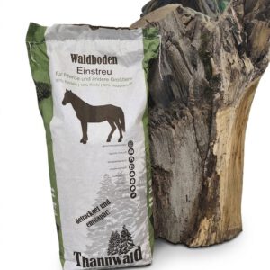 Thannwald Waldboden-Nachstreu im 11kg Papiersack