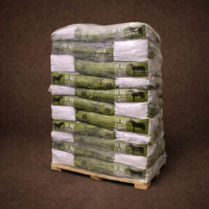 Thannwald Waldboden-Nachstreu</br>für Pferde und Großtiere</br>33 x 11kg-Säcke auf Palette